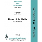 Image links to product page for Three Little Maids [Flute Choir]