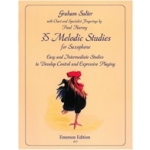 Image links to product page for 35 Melodic Studies for Saxophone