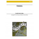 Image links to product page for Odelette arranged for Two Flutes and Piano