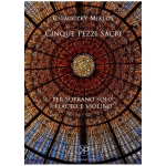 Image links to product page for Cinque Pezzi Sacri [Soprano Voice, Flute & Violin]