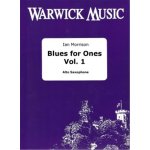 Image links to product page for Blues for Ones, Volume 1 for Alto Saxophone