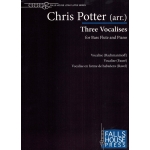 Image links to product page for Three Vocalises for Bass Flute and Piano
