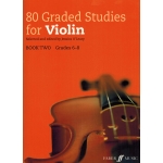Image links to product page for 80 Graded Studies for Violin Book 2