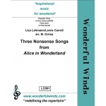 Image links to product page for Three Nonsense Songs [Flute Choir + SATB Choir]