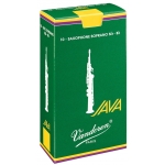 Image links to product page for Vandoren SR302 Java Green Soprano Saxophone Reeds Strength 2, 10-pack