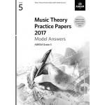 Image links to product page for Music Theory Practice Papers 2017 Grade 5 - Model Answers
