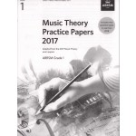 Image links to product page for Music Theory Practice Papers 2017 Grade 1