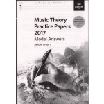 Image links to product page for Music Theory Practice Papers 2017 Grade 1 - Model Answers