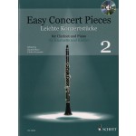 Image links to product page for Easy Concert Pieces Vol.2 [Clarinet] (includes CD)