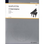 Image links to product page for 3 Impromptus (1991) for Piano, Op66