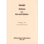 Image links to product page for Sinfonia from Acis and Galatea for Flute Trio