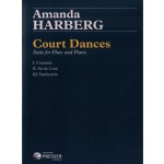Image links to product page for Court Dances for Flute and Piano