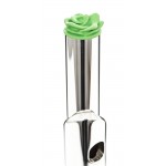 Image links to product page for Flutealot Decorative Crown, Green Rose