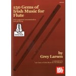 Image links to product page for 150 Gems of Irish Music for Flute (includes Online Audio)