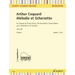 Image links to product page for Melodie & Scherzetto [Clarinet and Piano], Op68