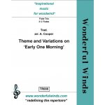 Image links to product page for Theme and Variations on "Early One Morning" [Three C Flutes]