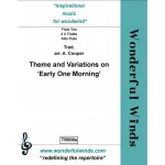 Image links to product page for Theme and Variations on "Early One Morning" [Flute Trio]