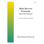 Image links to product page for Mala Barvita Fantazija (Small Colour Fantasy) for Two Flutes and Piano