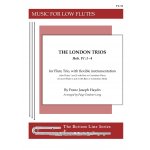 Image links to product page for The London Trios for Three Low Flutes, Hob. IV:1-4