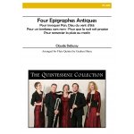 Image links to product page for Four Epigraphes Antiques for Flute Ensemble