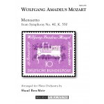 Image links to product page for Menuetto from Symphony No. 40