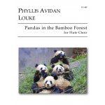 Image links to product page for Pandas in the Bamboo Forest for Flute Ensemble