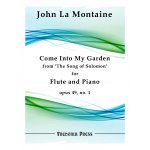 Image links to product page for Come Into My Garden from The Song of Solomon for Flute and Piano