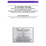 Image links to product page for Six Schubler Chorales (2 Fl/Ob/Cl)