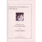 Image links to product page for Concerto in D minor for Flute Ensemble, Wq22
