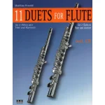 Image links to product page for 11 Duets for Flute (includes CD)