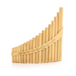Image links to product page for Hora Maple Hybrid Romanian Panpipes, Tenor 18 Notes D1-G3