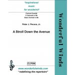 Image links to product page for A Stroll Down The Avenue [Clarinet Quartet]