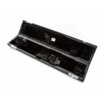 Image links to product page for Wiseman Traditional-Style Flute Case, Black Leather with Black & Gold Lining