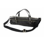 Image links to product page for Fluterscooter Designer Flute Handbag (Matte Black)