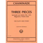 Image links to product page for Three Pieces for Flute and Piano