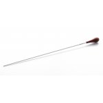 Image links to product page for Mollard S14PWCF Conducting Baton - Pear-shaped Purpleheart Handle, 14” White Carbon Fibre Shaft