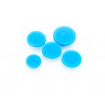 Image links to product page for Nuvo N225KCBL JFlute/Student Flute Key Caps - Blue