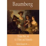 Image links to product page for Trio No. 4 for Two Flutes and Cello, Op. 1