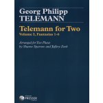 Image links to product page for Telemann for Two, Volume 1 arranged for Two Flutes