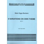 Image links to product page for 6 Variations on Own Theme for Flute and Piano, Op17