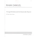 Image links to product page for Through Windows and the Balustrades Beyond for Flute, Harp and Viola