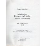 Image links to product page for Selections from Romeo and Juliet for Flute, Viola & Harp