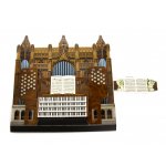 Image links to product page for 3D Cathedral Wedding Organ Greetings Card