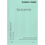 Image links to product page for Sicilienne for Clarinet Quartet, Op78