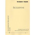 Image links to product page for Sicilienne for Saxophone Quartet, Op78