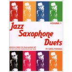 Image links to product page for Jazz Saxophone Duets, Vol 1 (includes 3 CDs)