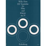 Image links to product page for 11 Tone Pieces for Flute and Piano