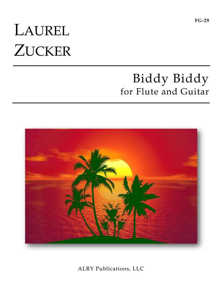 Image links to product page for Biddy Biddy for Flute and Guitar
