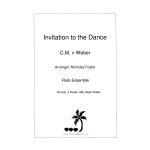 Image links to product page for Invitation to the Dance for Flute Ensemble 