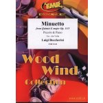 Image links to product page for Minuetto from Quintet in E major arranged for Piccolo and Piano, Op13 No5